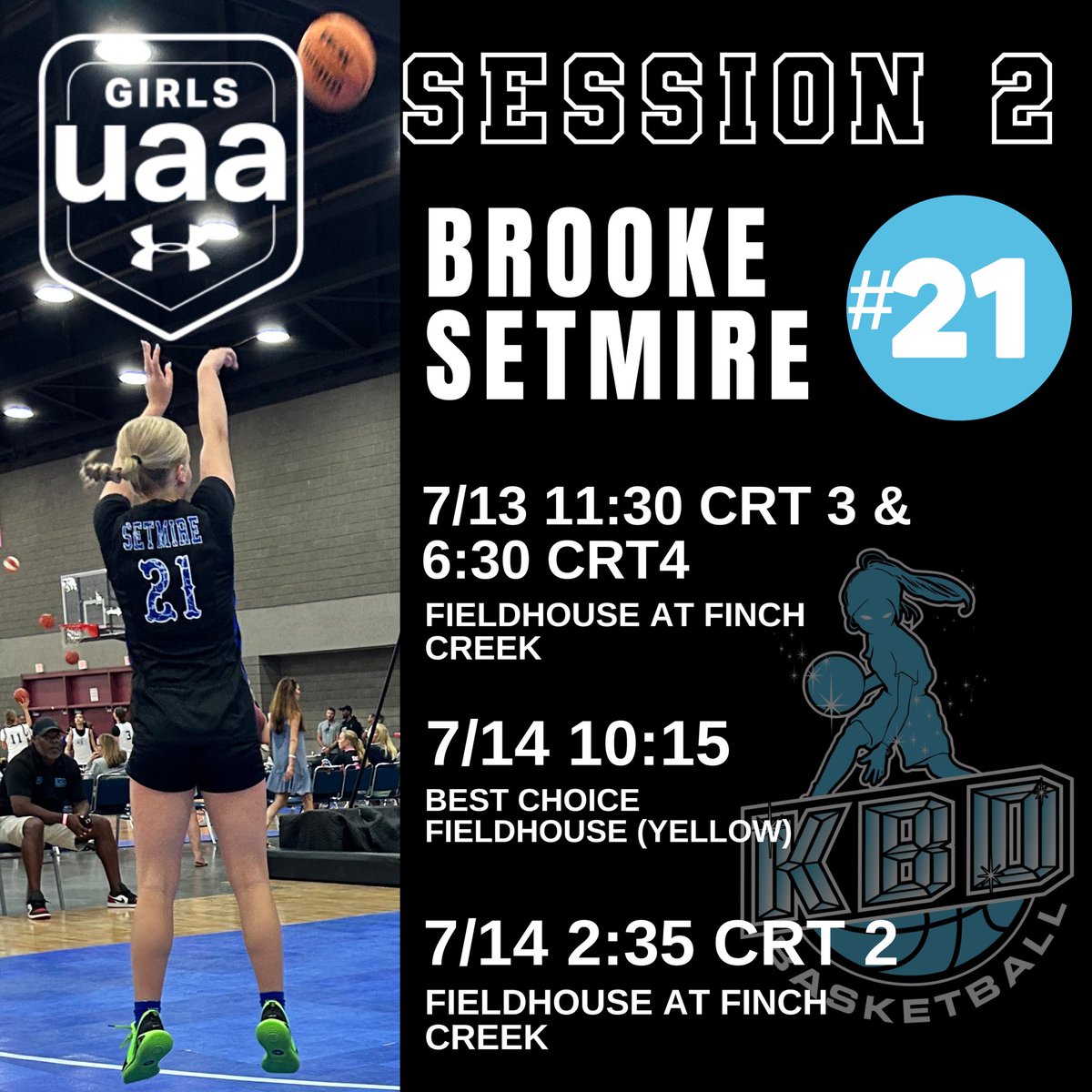 Brooke Setmire (@brookeset09) on Twitter photo Under Armor Session 2! Excited to play these next two days! <a href="/kbd_hoops/">KBD Rise</a> <a href="/bignutgirlshoop/">Big Walnut Girls Basketball</a> <a href="/SailfishWBB/">PBA Women’s Basketball</a> <a href="/NE2KHoops/">NE2KHoops</a> <a href="/NMU_WBBall/">NMU Women's Basketball</a> <a href="/UTampaWBB/">Tampa Women’s Basketball</a> <a href="/FSC_WBB/">FSC Women's Basketball</a> Under Armor Session 2! Excited to play these next two days! <a href="/kbd_hoops/">KBD Rise</a> <a href="/bignutgirlshoop/">Big Walnut Girls Basketball</a> <a href="/SailfishWBB/">PBA Women’s Basketball</a> <a href="/NE2KHoops/">NE2KHoops</a> <a href="/NMU_WBBall/">NMU Women's Basketball</a> <a href="/UTampaWBB/">Tampa Women’s Basketball</a> <a href="/FSC_WBB/">FSC Women's Basketball</a>