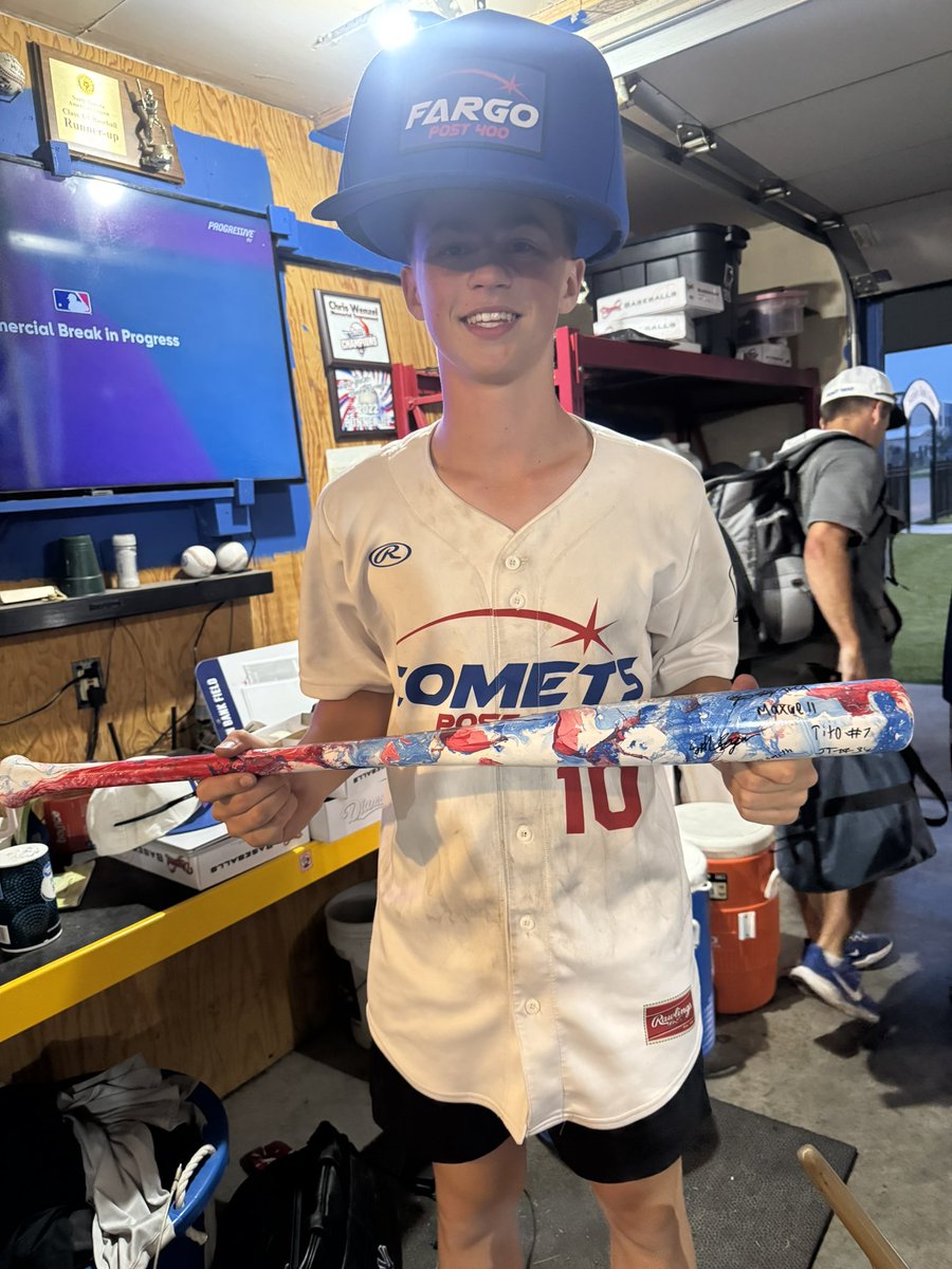 Post400Baseball's tweet image. Congratulations to last night’s player of the game, Max Ammerman!
#post400