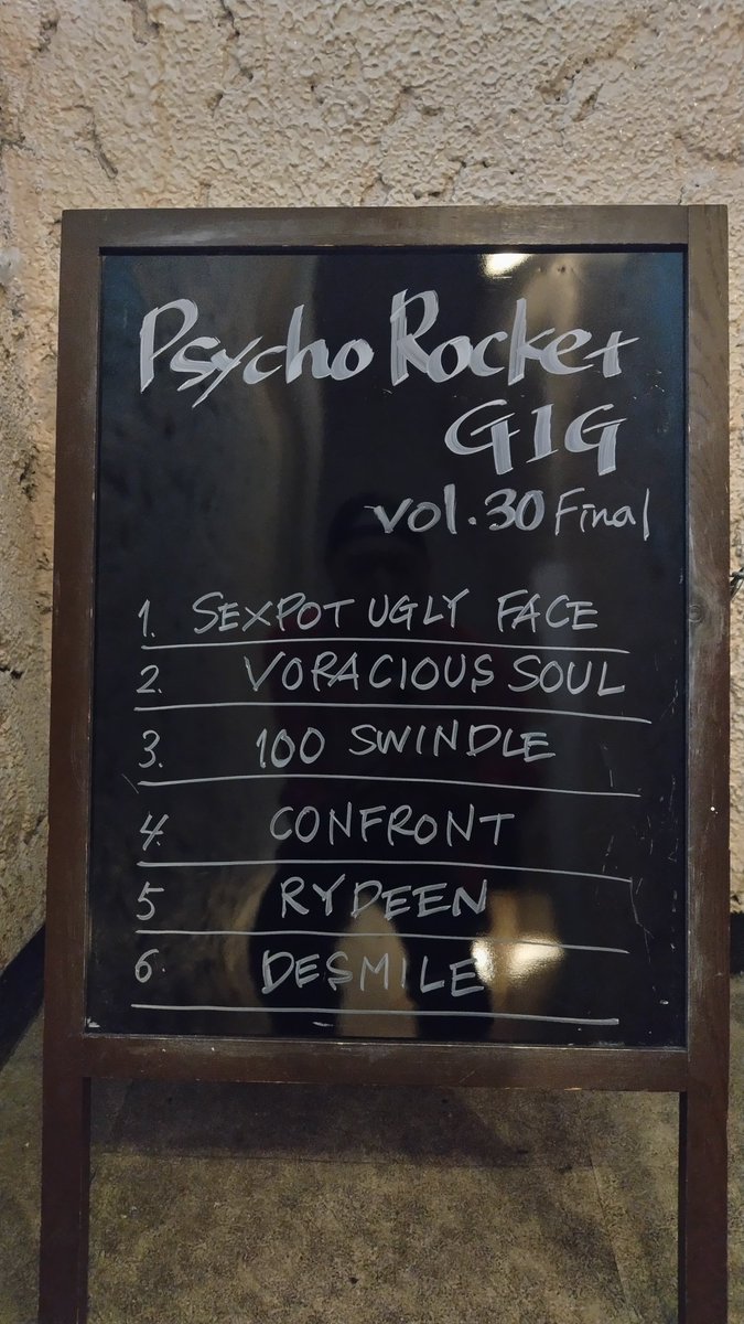 minoru7891's tweet photo. 昨日は 名古屋 栄 Red Dragon 
Psycho Rocket GIG Vol.３０ Fina
昨日お会いした皆さん最高の夜をありがとうございました🙇 https://t.co/RurJVTk1eR