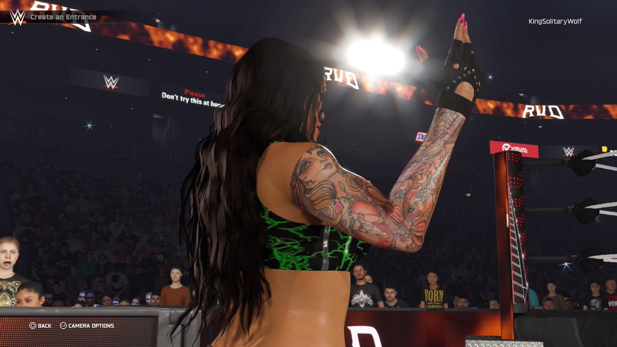 2KSWDivas's tweet image. Piecing this sleeve together is a challenge but so far happy with how it’s turning out. @TheKatieForbes @TherealRVD #WWE2K25 @WWEgames