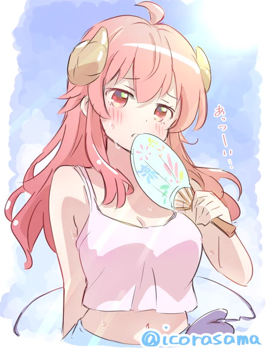 うちわシャミ子 #まちカドまぞく #シャミ子