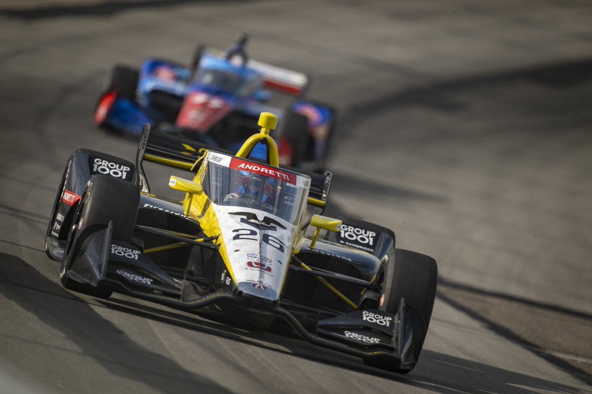 ColtonHerta's tweet image. +10 to end the day. P23 ➡️P13
We’ll reload and find a bit more tomorrow! 💪
#INDYCAR