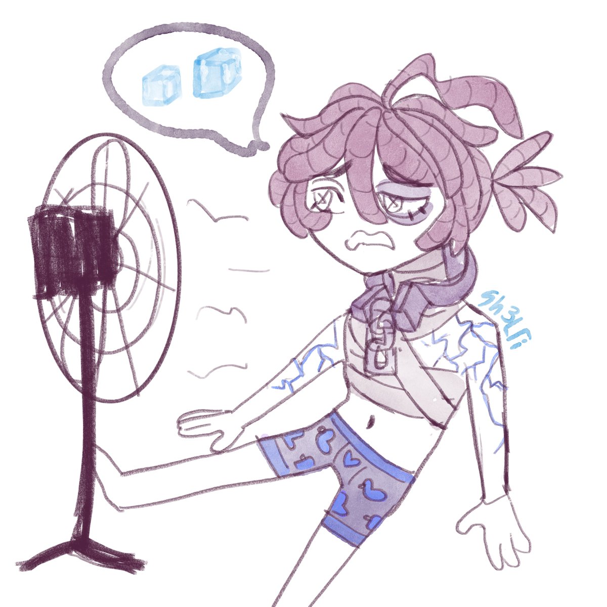 DailyLucaBalsa's tweet image. [125] Give me an ice by Sh3lti !! ⛓️
#lucabalsa #IdentityV