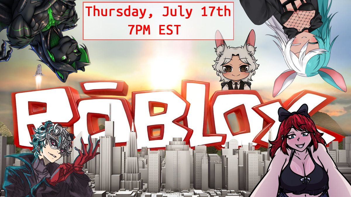 Collab with <a href="/EmiliaTheRabbit/">EmiliaTheRabbit 🍓♠️👑 || VILLAIN ARC 🔞MINORS DNI</a> <a href="/Krahazik/">Krahazik, Onyx Dragon Vtuber, 3D Modeller</a> <a href="/RoboBunBoy/">DatelBunBoi</a> &amp; <a href="/OpCosmic/">【ⱯLive!】Cosmicopossamu</a> Thursday 17th~!