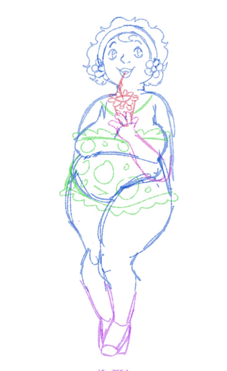 decomposed_egg's tweet photo. Cute ass gorl (ignore it) 

#digitalartist #digitalart #art https://t.co/0MIu0nLFix