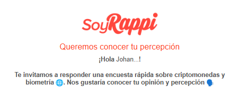 🇨🇴| $RAPPI

RAPPI evalua adoptar dispersiones a traves de CRYPTOS

RAPPI evalua adoptar biometria para validación de identidad

*FASE: recopilación de datos
