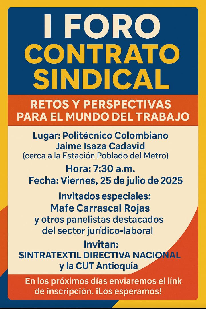 CUT TWITTER
<a href="/cutcolombia/">Central Unitaria de Trabajadores</a> <a href="/CUTBTACMARCA/">CUT Bogotá C/marca</a> <a href="/juventudcut/">Juventud CUT</a> <a href="/AtlanticoCut/">Cut Atlántico</a> <a href="/CutAntioquia/">CUT Antioquia</a> <a href="/cutbolivar/">GIL ALBERTO FALCON P</a> <a href="/Cut_boyaca/">CUTBOYACA</a> <a href="/CutGuajira/">CUT La Guajira</a> 
<a href="/cutnarino/">CUT NARIÑO</a> <a href="/CutSantander/">CUT Santander</a> <a href="/CutQuindio/">CUT Quindío</a> <a href="/CutRisaralda/">Cut Risaralda</a> <a href="/CutTolima/">CUT Regional Tolima</a> <a href="/cutvalledelcau1/">cutvalledelcauca</a> <a href="/fabioariascut/">Fabio Arias Giraldo</a> <a href="/SNTTdeColombia/">SNTT de Colombia</a> <a href="/vic_ramirezp/">victor</a>
@Mintrabajocol <a href="/sandramilemu/">Sandra Milena Muñoz Cañas</a>