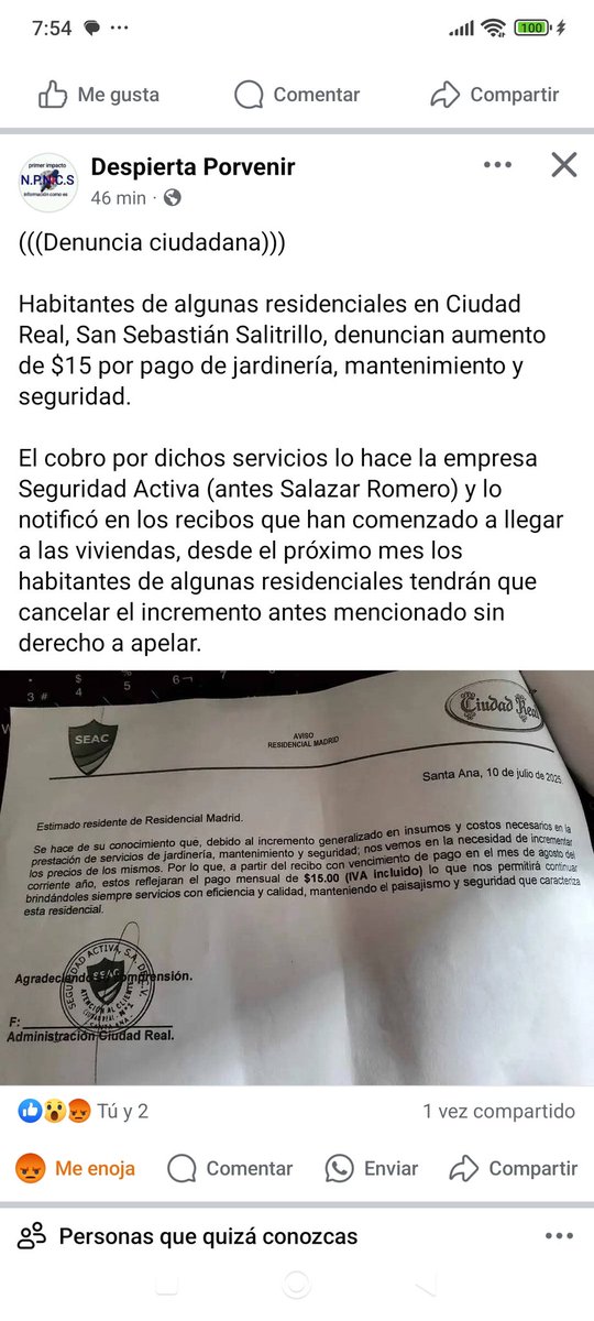 OranNoe45's tweet photo. @nayibbukele 🔺Que bueno. Gracias a Dios, y gracias a la oportuna ayuda y gestión del presidente, Dios lo bendiga.🙏😇
🔺APROVECHO SEÑOR PRESIDENTE PARA SOLICITARLE INVESTIGUE EL AUMENTO A COBROS DE SERVICIOS BÁSICOS POR PARTE DE SALAZAR ROMERO EN VARÍAS RESIDENCIALES. https://t.co/dOsCIYQu0U