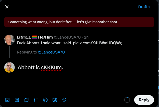 FrankTru1's tweet image. F*ck Elon and this shit app. Here's what you get for responding to evil. #SomethingWrong #Invalid