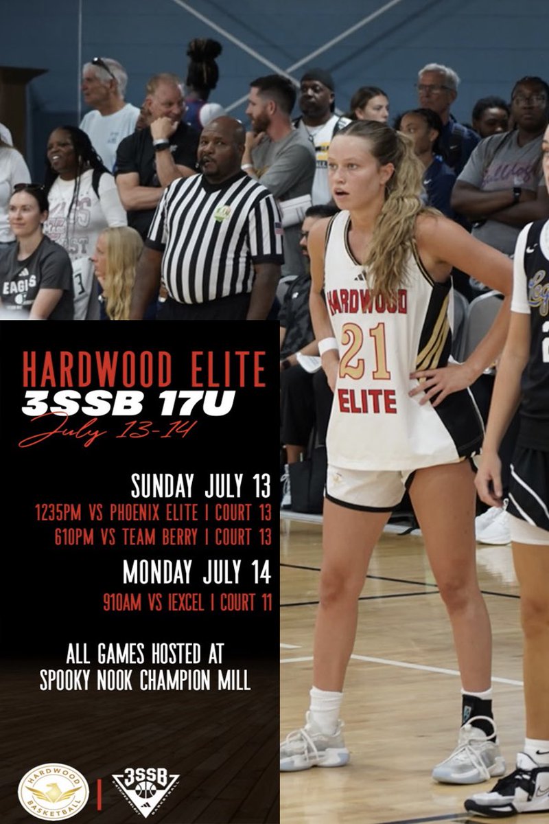 Isabelle Johnston (@isabellej0023) on Twitter photo Ready to compete in our second showcase in Ohio! Schedule below! <a href="/Hardwood_Elite/">Hardwood Basketball</a> #hardwoodkids <a href="/3SSBGCircuit/">3Stripes Select Basketball Girls Circuit</a>
7/13 12:35pm
7/13 6:10pm
7/14 9:10am Ready to compete in our second showcase in Ohio! Schedule below! <a href="/Hardwood_Elite/">Hardwood Basketball</a> #hardwoodkids <a href="/3SSBGCircuit/">3Stripes Select Basketball Girls Circuit</a>
7/13 12:35pm
7/13 6:10pm
7/14 9:10am