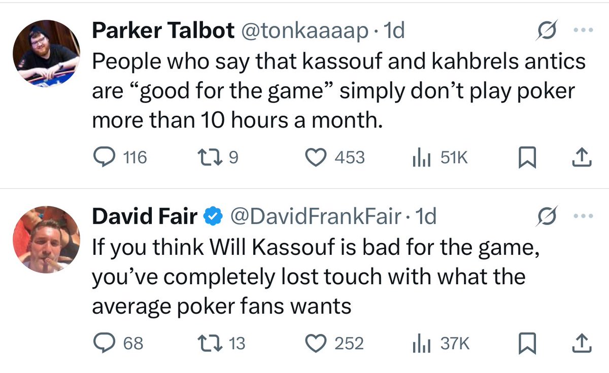 So basically what I’m gathering is different strokes for different folks