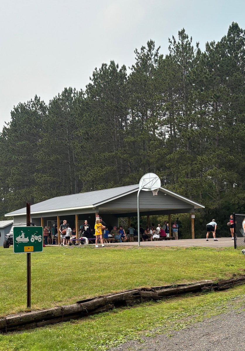Thankful to be invited to honor Brady VanHove at his memorial court today.