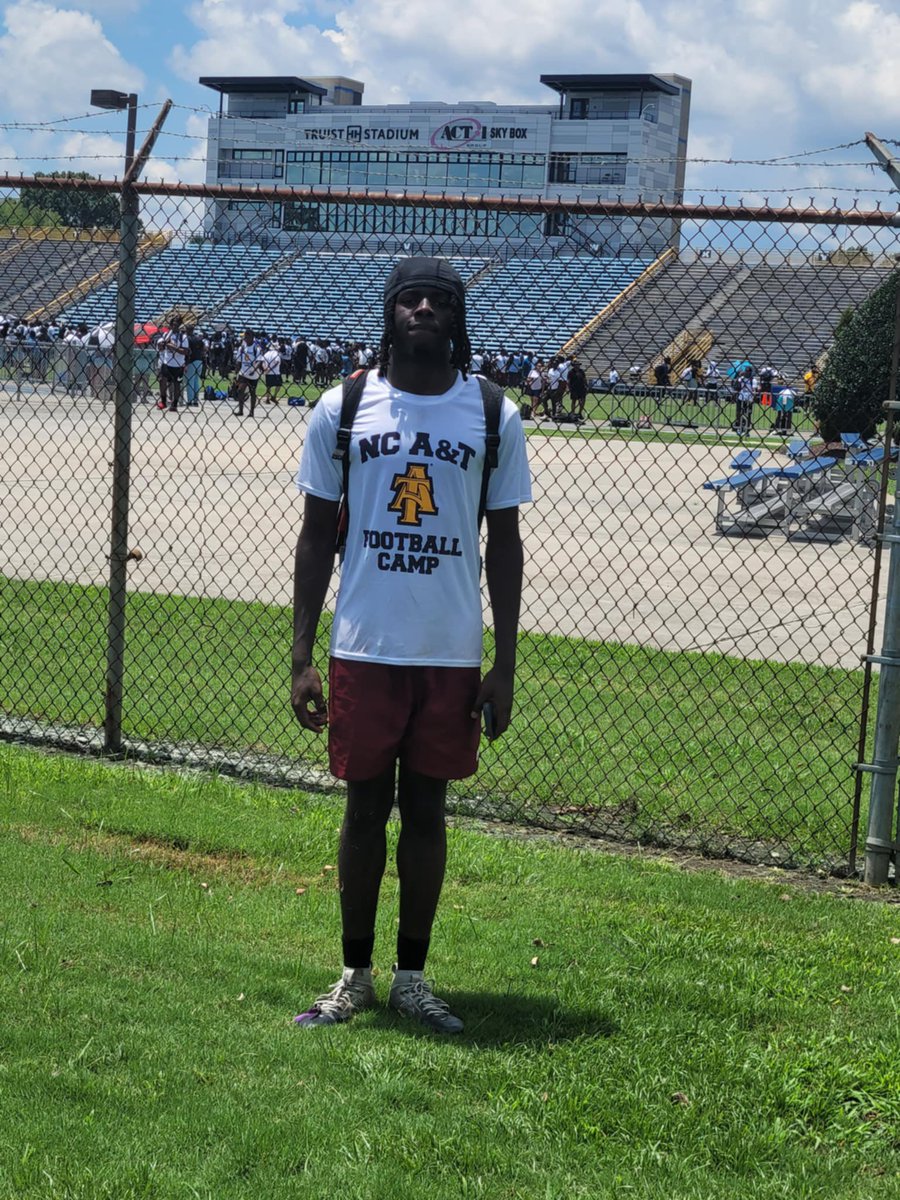 Had a great day at Nc A&amp;t!  <a href="/NCATRecruiting/">NCAT Football Recruiting</a> <a href="/lamontewmson/">Coach La Monte Williamson</a>