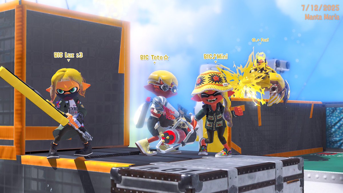 BFSC_spl's tweet image. We got top 8 in CCA Booyah Bowl All Stars!! Fun event to get invited too!GGs to everyone!!🥳

Lux: oh deeer 
Mini &amp;amp; Toto: played turf war in s2 
Fox: had hammer sounds above him the whole tourney