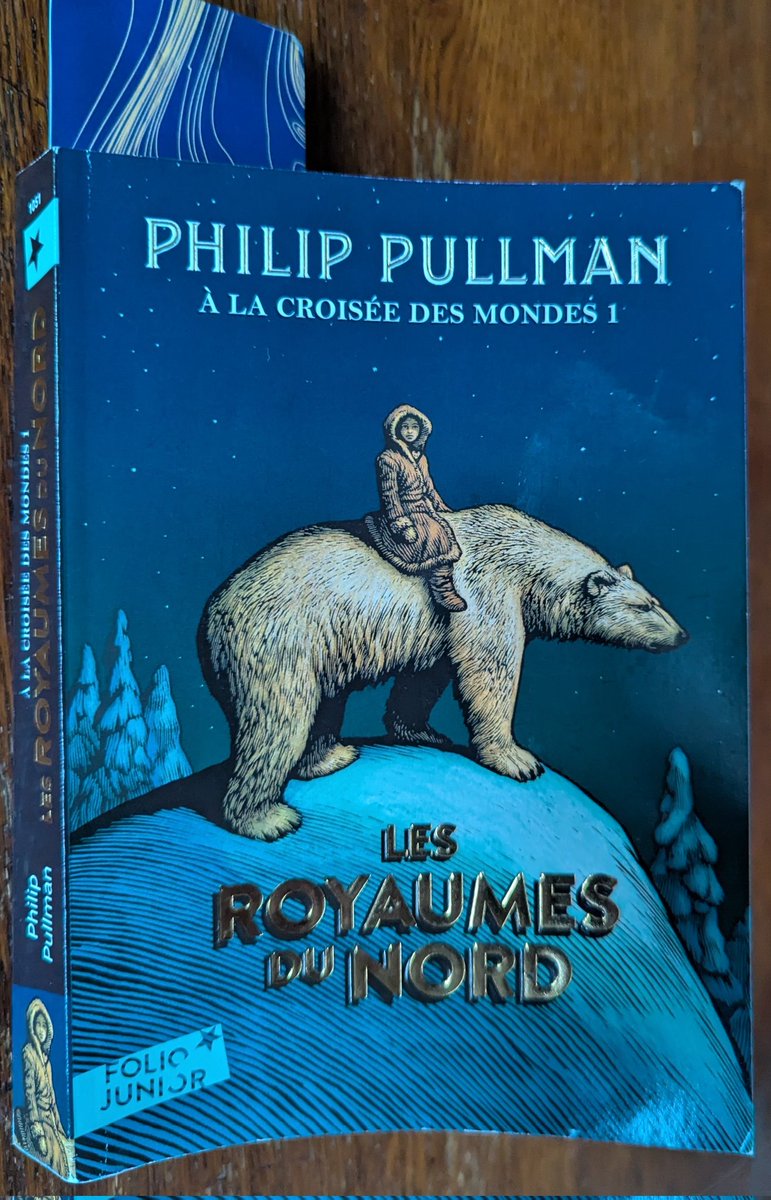 RedRiverCroft's tweet image. My 11yo grandson (Will) is reading @PhilipPullman's Northern Lights. Says it's the best thing he's ever read. I'm reading my old (English) copy alongside him. Now I know why I've a cousin named Lyra, he says. We both bubble with joy. Wait til he reads The Subtle Knife, I think 😉