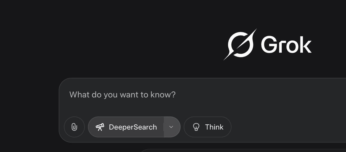 sughanthans1's tweet image. Grok DeeperSearch icon is basically the icon from OpenAI's Deep Research?