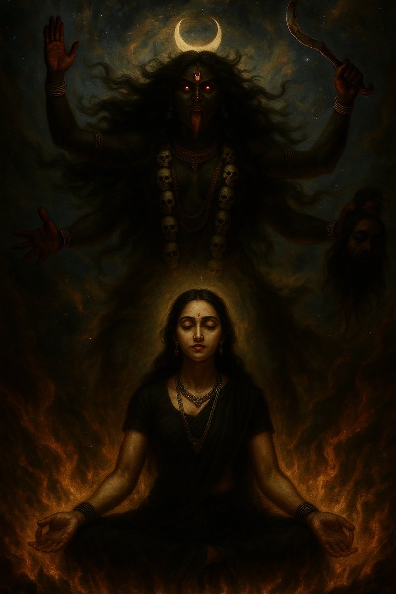 When the Goddess Walks Among Us: The Tantric Guru as the Descent of Shakti

In Tantra, the supreme Devi, as Para Shakti, remains hidden behind the veils of cosmic illusion. The ordinary seeker, bound by limited perception, cannot penetrate these layers without grace descending in