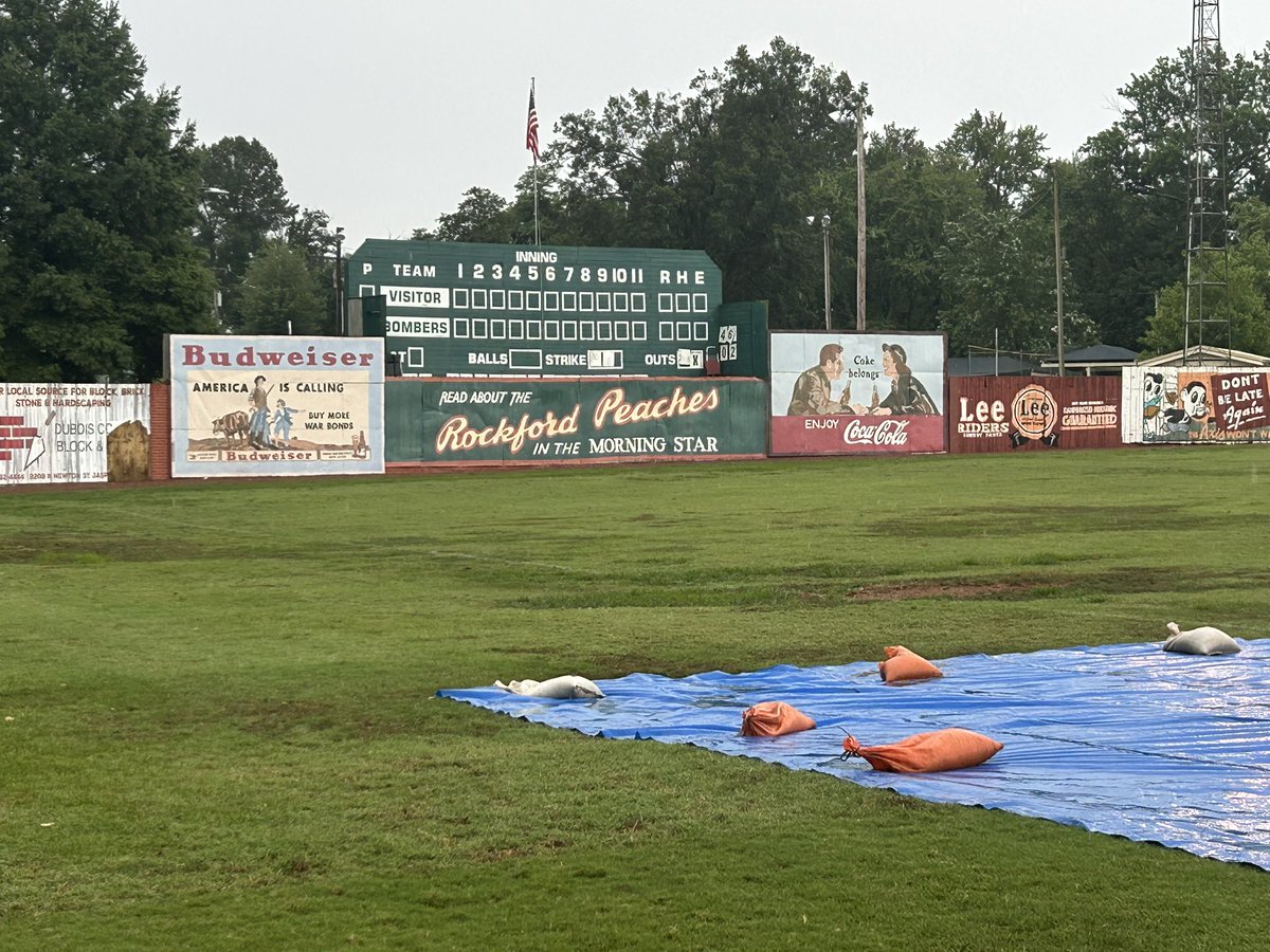 Kris Norton (@krisnortonradio) on Twitter photo The Annual ‘A League of Their Own’ Rockford Peaches vs. Racine Belles game being hosted at Huntingburg’s (IN) League Stadium (Movie home of the Peaches).
<a href="/ProspectLeague/">Prospect League</a> Dubois Co. Bombers vs Champion City Kings, and more pictures, to follow The Annual ‘A League of Their Own’ Rockford Peaches vs. Racine Belles game being hosted at Huntingburg’s (IN) League Stadium (Movie home of the Peaches).
<a href="/ProspectLeague/">Prospect League</a> Dubois Co. Bombers vs Champion City Kings, and more pictures, to follow