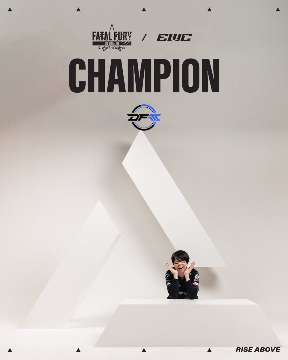 EWC_EN's tweet image. The underdog prevails

@GO13151 is your FATAL FURY: COTW at EWC 25 champion!