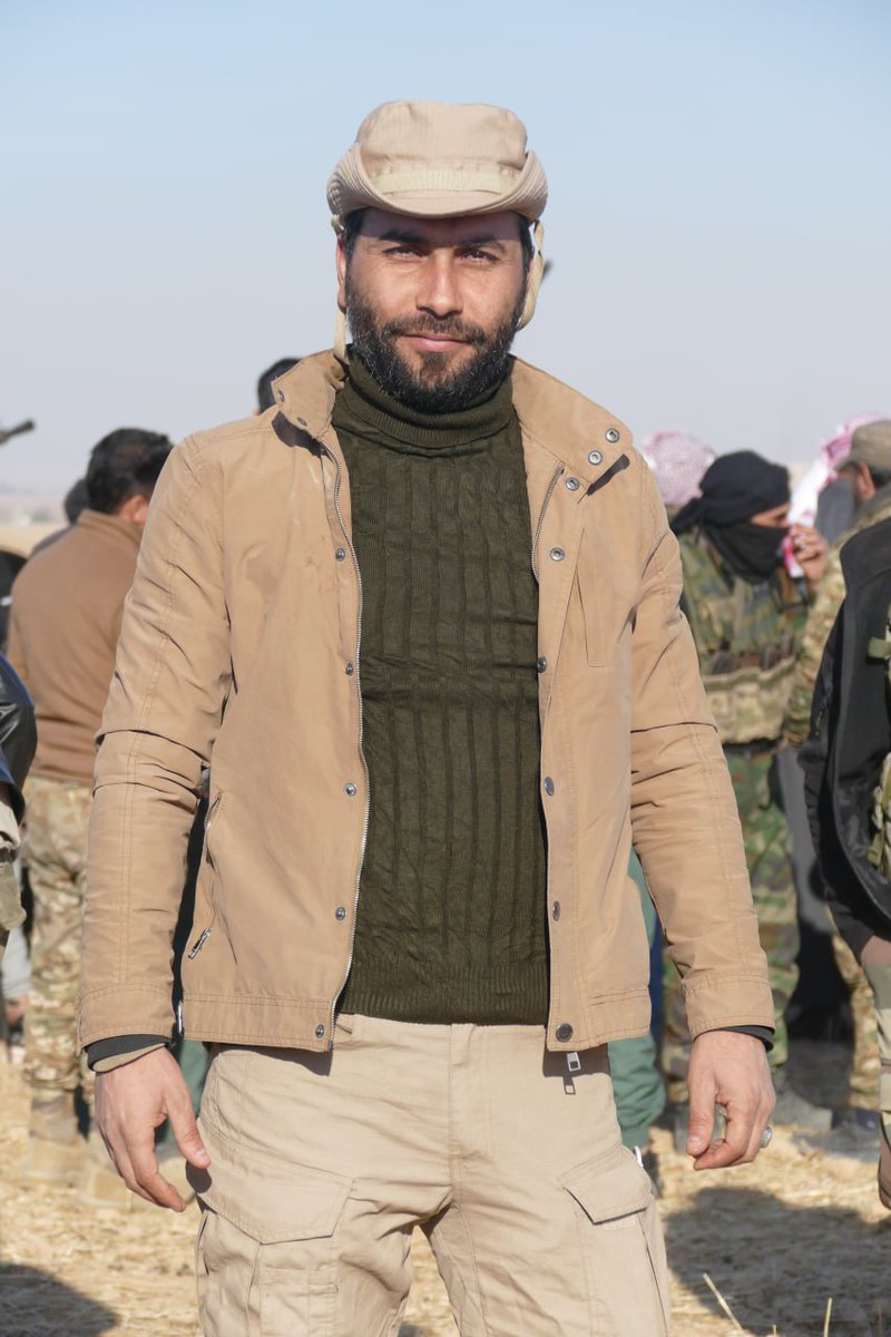 Colonel Moamel Issa Al-Moussa, 86th Division, Syrian Arab Army. May God help you to do what is best for the people and the country.