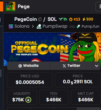 PegeCoin_'s tweet photo. 300x Boost and 13th on DEX in 1 Hour.

You Arent Ready for whats next..

You will see this all over social media https://t.co/5KFLHhzHPA