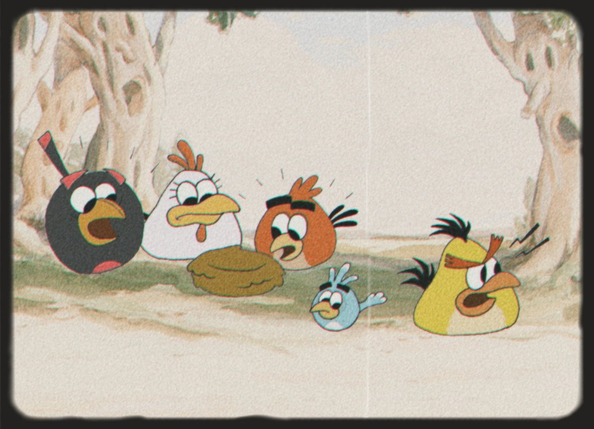 DannysNib's tweet image. Where are the Eina???
#cuphead #1930s #vintage #rubberhosestyle #1930cartoons #oldcartoons #cartoonart #art #traditionalart #technicolor #ilustration #watercolor #angrybirds @AngryBirds @Rovio