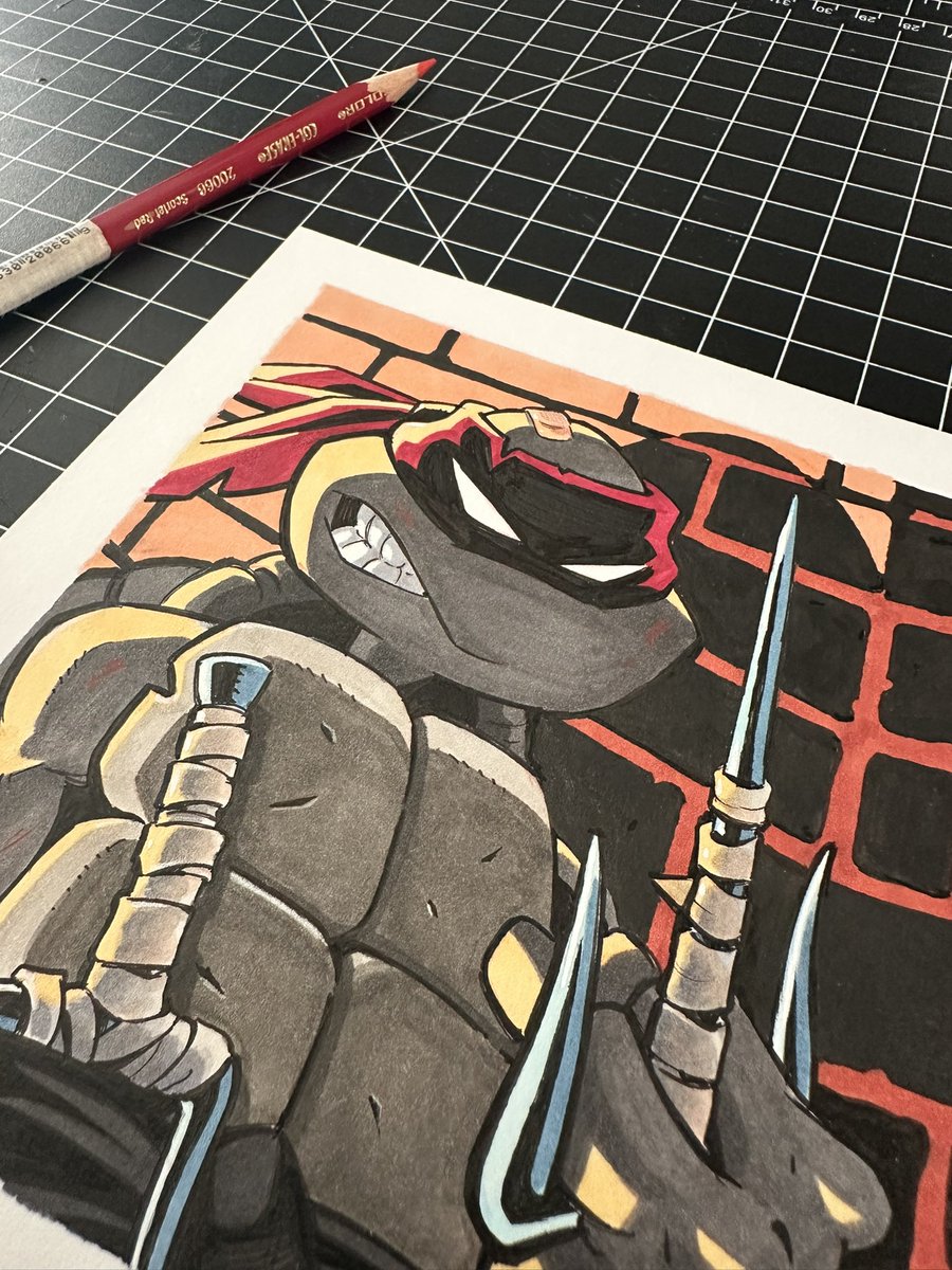 AlexDeligiannis's tweet image. This was a fun one. If you know, you know. Original up for grabs at Comic-Con (in less than two weeks!), booth 1537. #SDCC #sdcc2025
