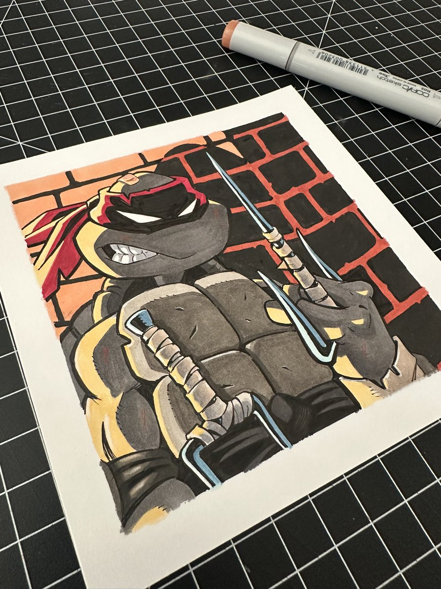 AlexDeligiannis's tweet image. This was a fun one. If you know, you know. Original up for grabs at Comic-Con (in less than two weeks!), booth 1537. #SDCC #sdcc2025