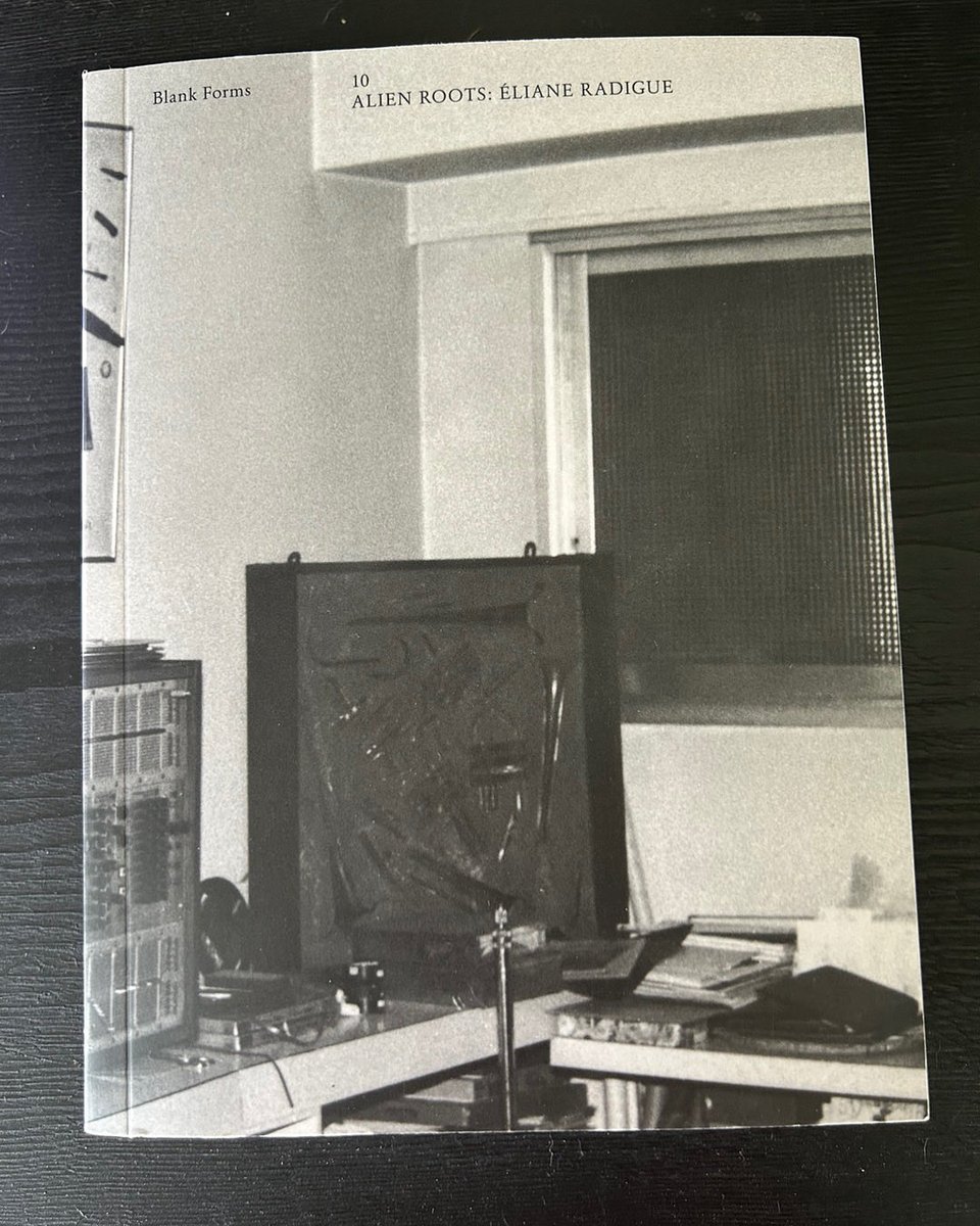 motnedwob's tweet image. New arrival: Blank Forms #10: Elaine Radigue —the latest and last BF anthology. @BlankForms