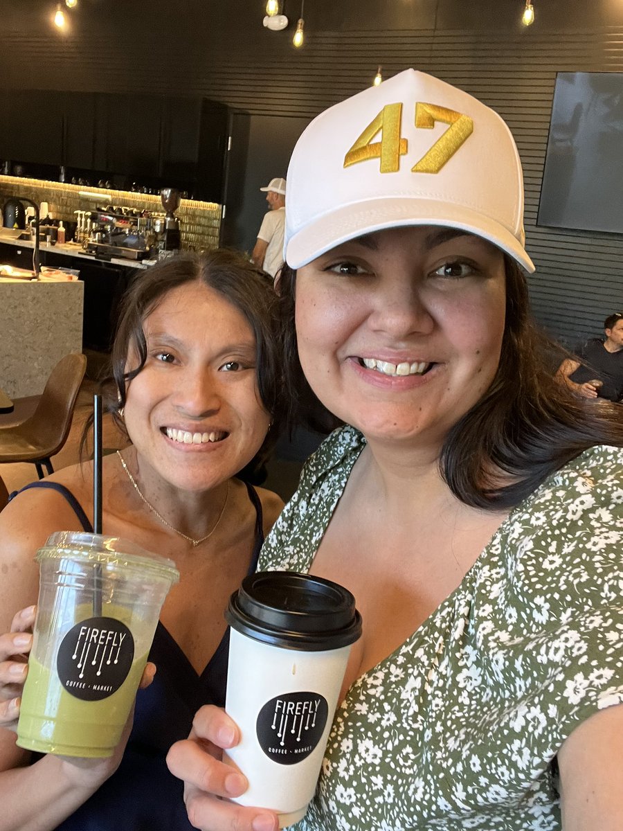 ConservativeKFC's tweet image. Firefly Coffee Ladies Brunch!
☕️🥯🧋🥐
I’ve always wanted a good group of gals to have brunch with on the weekends, and I have found that with @MCYRGOP_Women!
🐘🎀🐘🎀🐘🎀🐘🎀🐘
Check us out for fun and likemindedness!
👩🏼🤝👩🏻🐘🎀💄🇺🇸💅🏻🩷