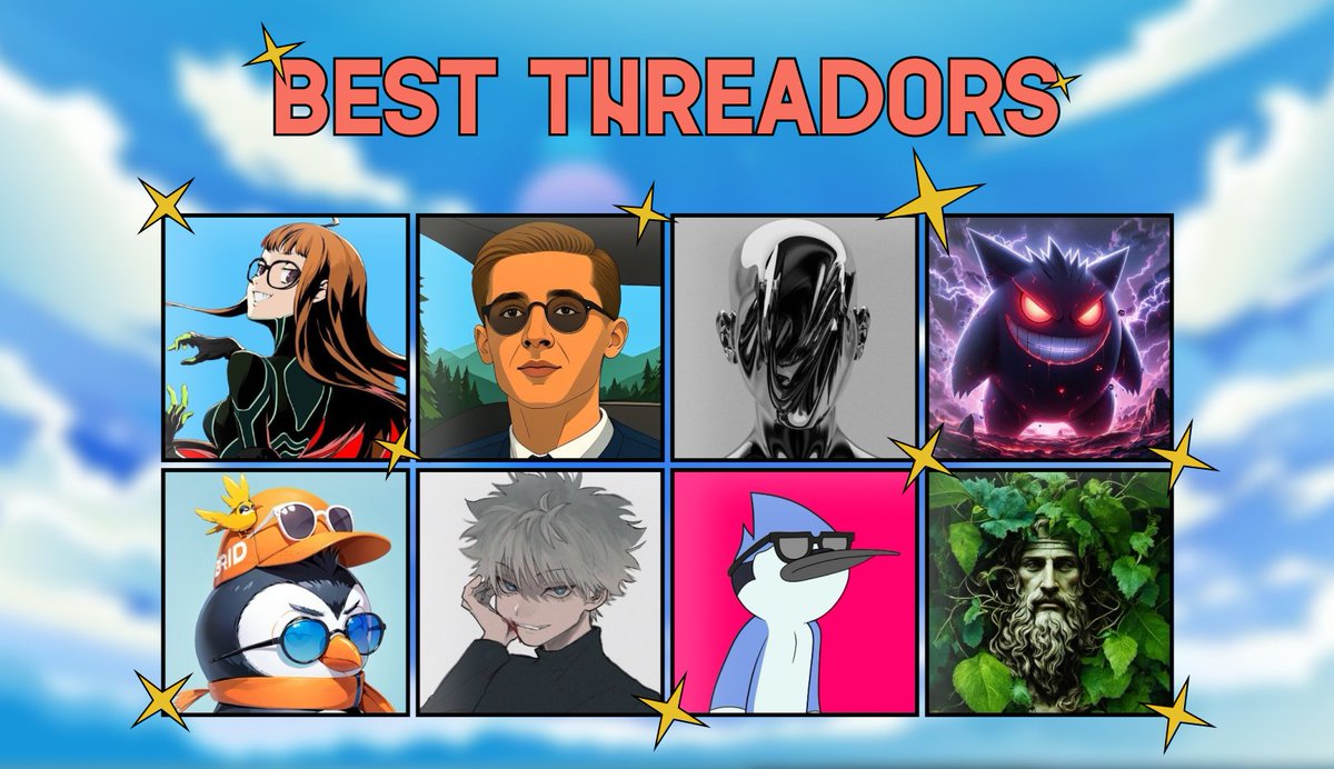 geanishere's tweet photo. ✦ Threadors with alpha

@plutos_eth ✦ @parcifap_defi ✦ @0xDarya_ ✦ @0xchromium ✦ @PenguinWeb3 ✦ @kroweskynx ✦ @insainox ✦ @nursexxl ✦ @0xHvdes ✦ @alphabatcher ✦ @HarryTandy ✦ @Blum_OG ✦ @Dionysus_crypto ✦ @zeuuss_01 ✦ @0xDPool ✦ @arndxt_xo ✦ @NiphermeDave https://t.co/VjAEtyKdw1