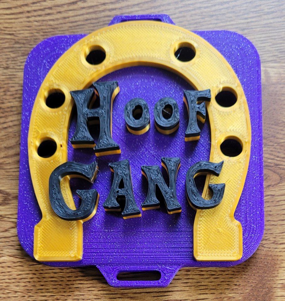 Vexus1069's tweet photo. I got this from @FionaMaray It's not the same As the rest on Fiona's website, this one is the bad luck horseshoe Prototype. I ask for it because it matches my character.
 And I was lucky to get it. https://t.co/pyrBUqb0PV