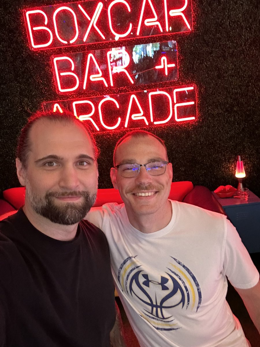 First time seeing each other in 9 years