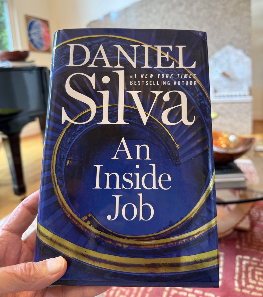JReinerMD's tweet image. Just finished @danielsilvabook brand new “An Inside Job”. Such a smart and fun book. Is it too late to train to be a restorer specializing in Italian Renaissance paintings? Going to ask Gabriel Allon. @jamiegangel