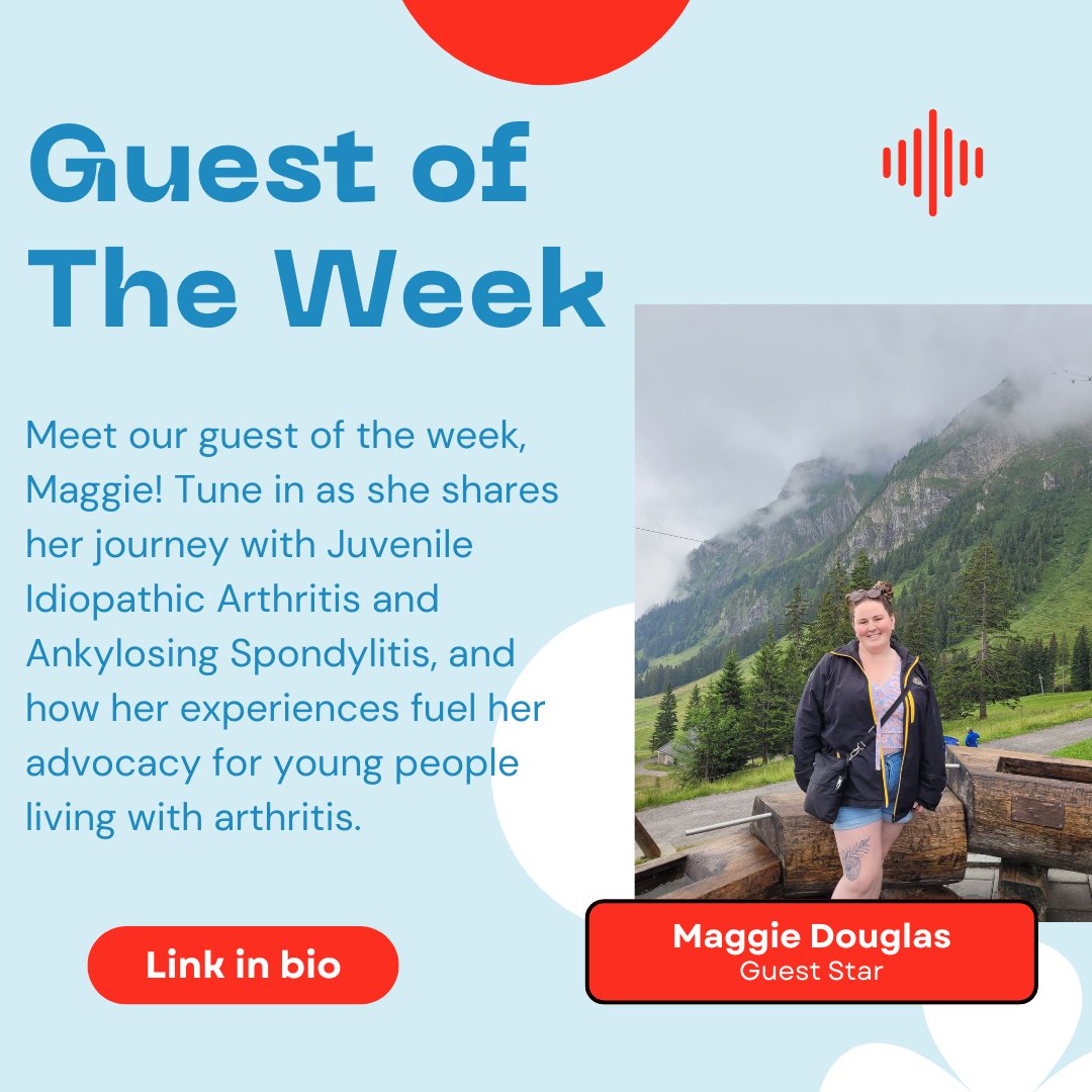 takeapaincheck's tweet image. Maggie Douglas is a Biology and Psychology student at Western University, set to begin her MSc in Forensic Science in 2025. Diagnosed with JIA at 15 and later with Ankylosing Spondylitis, her lived experience drives her advocacy work.
#JuvenileArthritis #AnkylosingSpondylitis