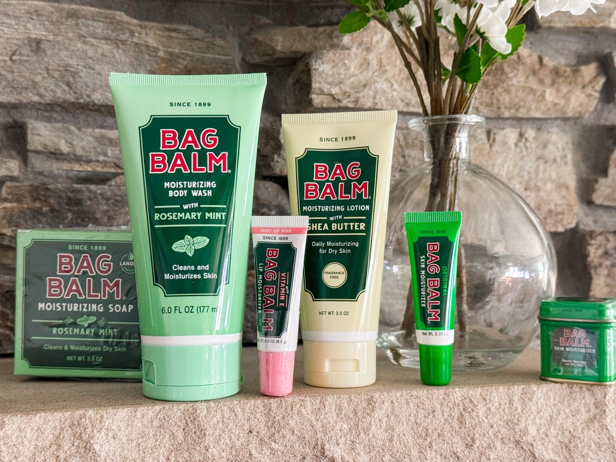 EmilyReviewsCom's tweet photo. @BagBalmNation recently introduced a new product! Can you guess which one it is? https://t.co/uLpYKU1MlE #bagbalm #simpleingredients https://t.co/UTSJcENm1V