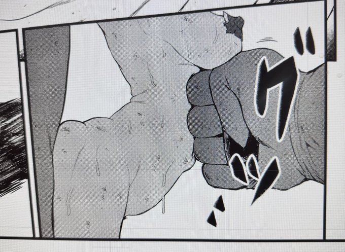 本作連載では残念ながら挿入は描けないのだが、見様によっては入っているアングルで描写😈🖋️✨

そして服を剥かれた無様なぷに腹にオークは拳を当てがい…

腹パン準備、完了‼️ 