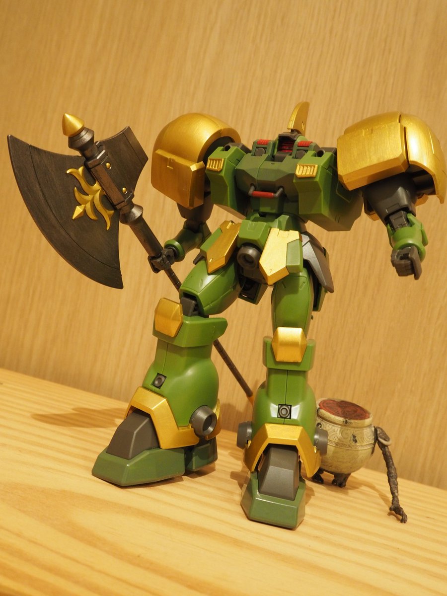 MS06FZ0080BZ's tweet image. スターダストナイツ
HGレオン
部分筆塗り、グラデーション
→スミ入れ、デカールへ
マッチョマン
肩にデッカイ重機乗せてんのかい