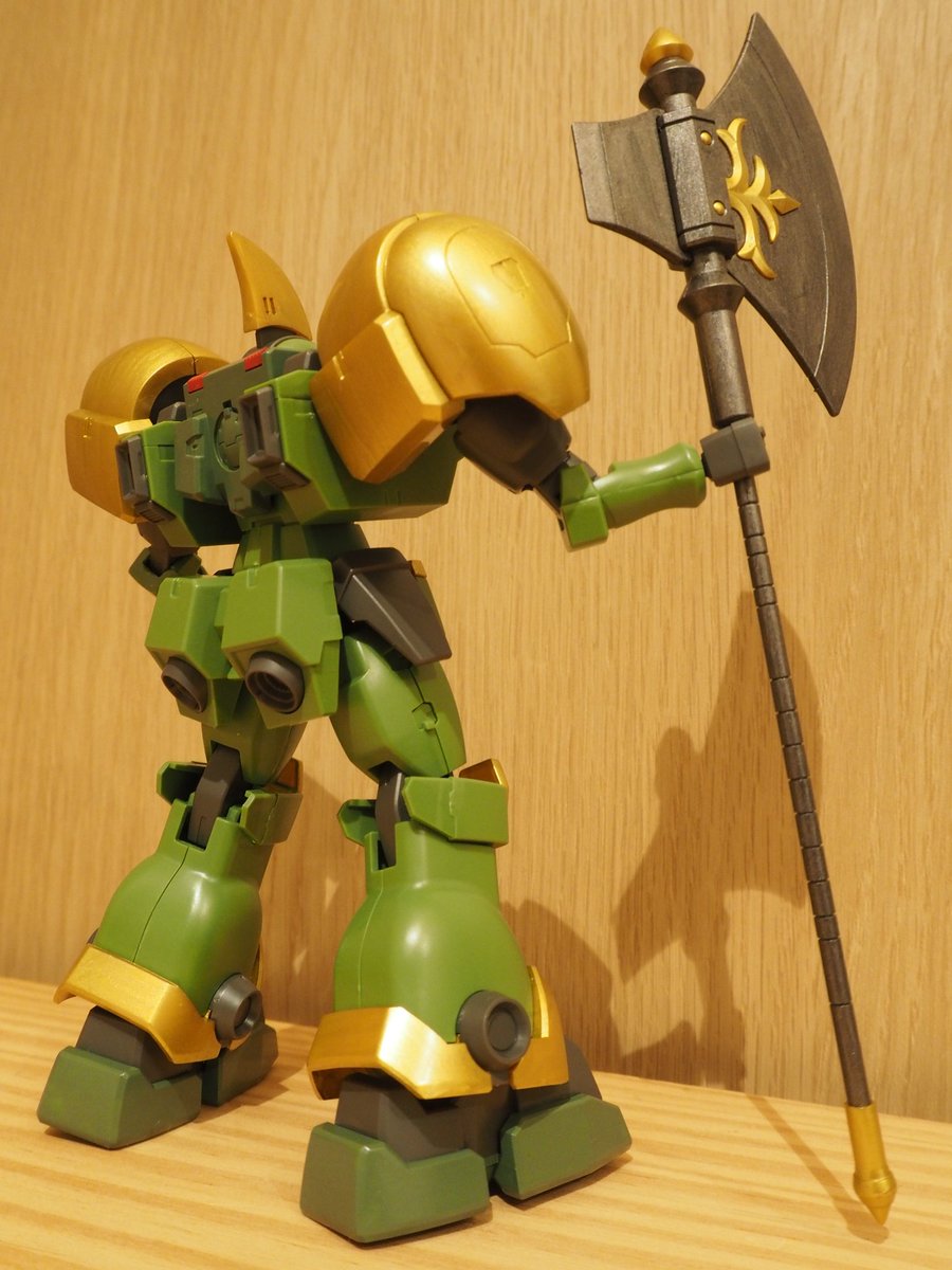 MS06FZ0080BZ's tweet image. スターダストナイツ
HGレオン
部分筆塗り、グラデーション
→スミ入れ、デカールへ
マッチョマン
肩にデッカイ重機乗せてんのかい