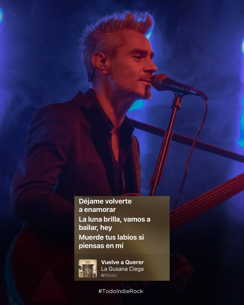 Todo Indie Rock (@todoindierock) on Twitter photo Este 11 de octubre podrás disfrutar #VuelveAQuerer, canción de <a href="/lagusanaciega/">La Gusana Ciega</a> en #Tlaxcala
🎫 Boletos en <a href="/boletia/">Boletia</a>
🔗 …-gusana-ciega-en-tlaxcala.boletia.com
🖊️ @drlivemx | <a href="/ClassMusic/">Class Music</a> | @cinetixtlaxcala | @liver_pub | <a href="/bachapromotora/">bacha promotora</a> | <a href="/MONSERRAT_ALC/">Mariana Alcàntara</a>
#TodoIndieRock Este 11 de octubre podrás disfrutar #VuelveAQuerer, canción de <a href="/lagusanaciega/">La Gusana Ciega</a> en #Tlaxcala
🎫 Boletos en <a href="/boletia/">Boletia</a>
🔗 …-gusana-ciega-en-tlaxcala.boletia.com
🖊️ @drlivemx | <a href="/ClassMusic/">Class Music</a> | @cinetixtlaxcala | @liver_pub | <a href="/bachapromotora/">bacha promotora</a> | <a href="/MONSERRAT_ALC/">Mariana Alcàntara</a>
#TodoIndieRock