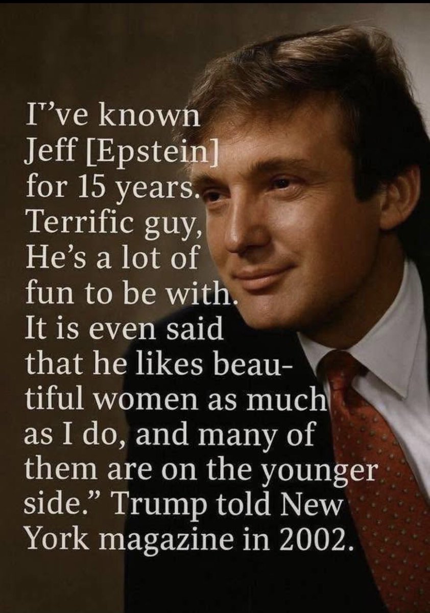 NormaCMachado1's tweet photo. @GlobeEyeNews We prioritize it. #EpsteinFilesandClientList #EpsteinClientList #TrumpisaNationalDisgrace #ConvictedFelonDonaldTrump #TrumpsSatanicCult #ImpeachTrumpNOW #25thAmendmentNow #YearOfTheSnake https://t.co/Mc9VvoWUsC