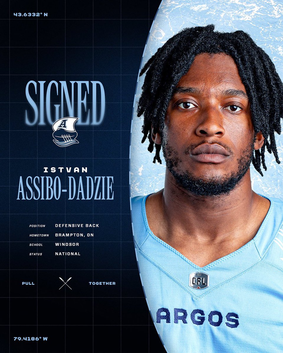 We’ve signed 🇨🇦 DB Istvan Assibo-Dadzie 🌊