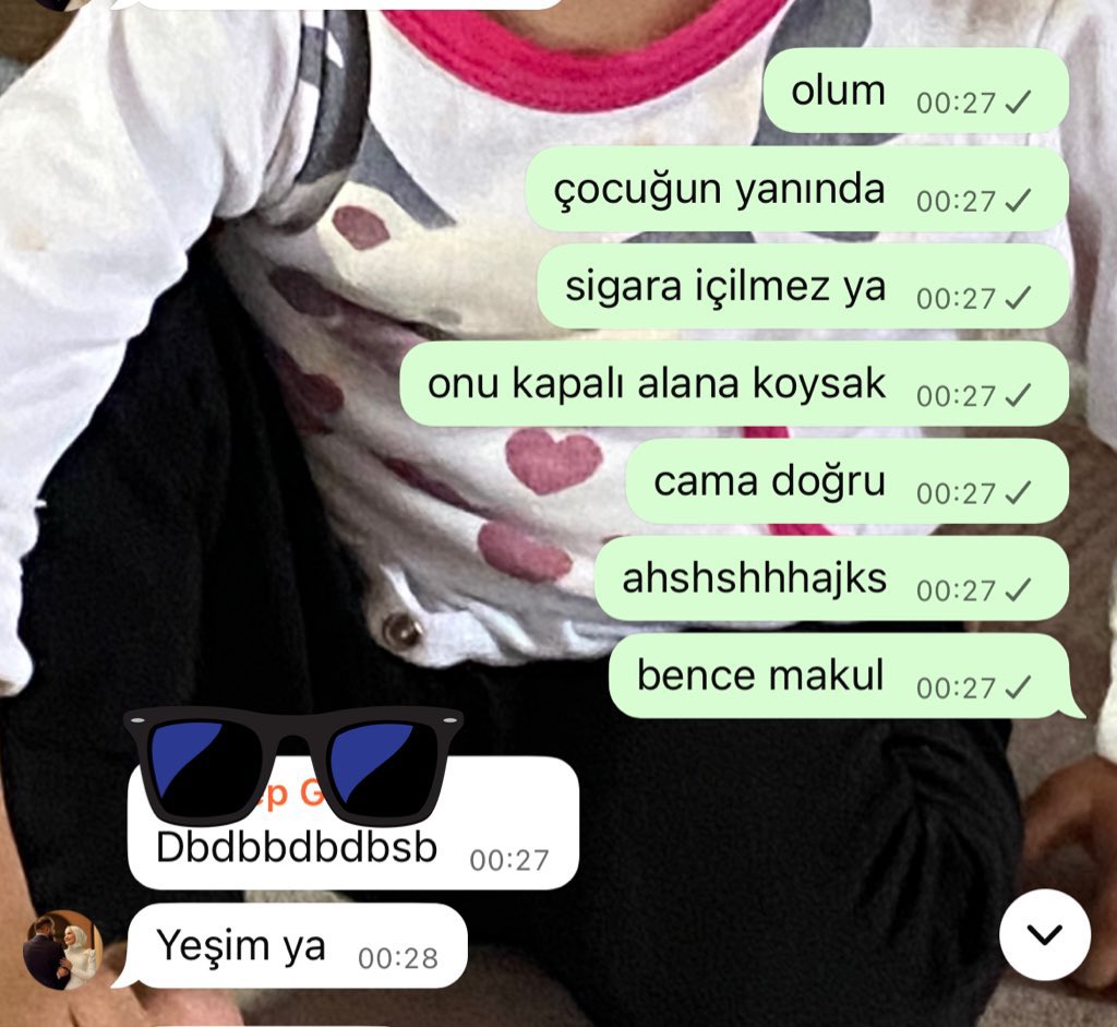 arkadaşım buluşmaya çocuğum dediği biriyle gelecekmiş, ne münasebet