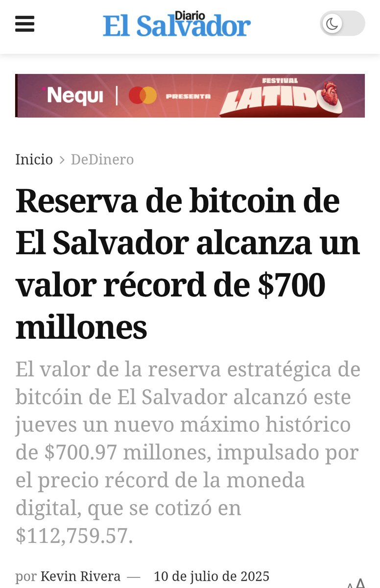 📢 Bukele ha Acumulado ya $725 Millones en Bitcoin, Pero no hay ni  Aspirinas en los Hospitales‼️ Por Reyzope 12/07/2025 El dictador de  República de Bananas, siempre generoso en prometer el paraíso,