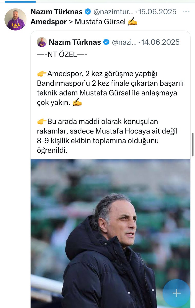 Verdiği zararın had hesabı yok takım kime gitsin ilk bunda patlıyor lütfen bütün haber sayfaları gerek taraftarlarımız bu gazeteci görünümlü bize saf zarar veren bu şahısı ne olur takip etmeyin prim vermeyin bunun girdiği her haberde bizlerin yapmış olduğu olumlu yorum - dönüyor
