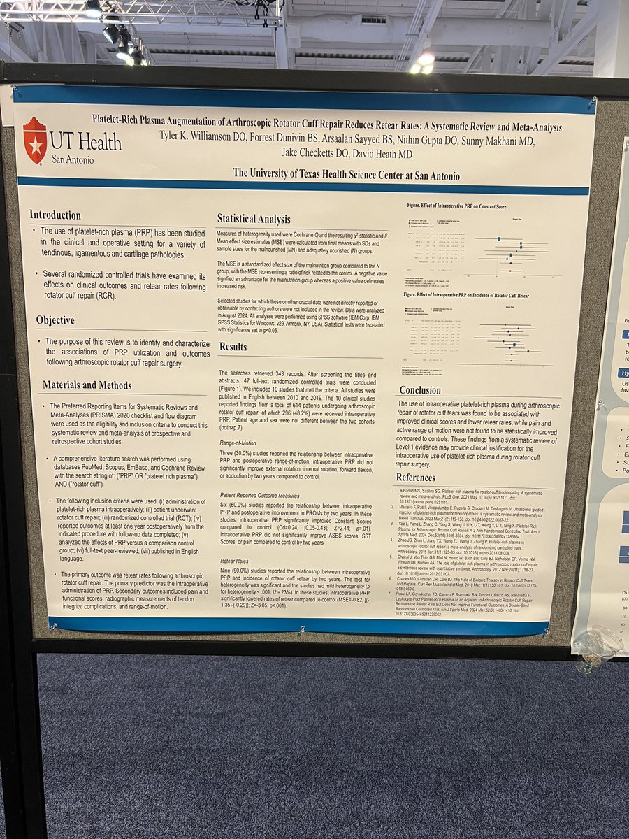 Tyler K. Williamson, DO (@tylerwillortho) on Twitter photo Thank you to the <a href="/aossm1972/">AOSSM</a> for inviting us to present our research on the use of PRP in rotator cuff repairs at #aossm2025 in Nashville.
<a href="/UTHealthSAOrtho/">UT Health San Antonio Orthopaedic Residency</a> <a href="/ReamOrtho/">REAM ORTHO</a> <a href="/nithingupta0210/">Nithin Gupta</a> <a href="/forrestdunivin/">Forrest Dunivin</a> <a href="/Ortho_Jake/">Jake Checketts, DO</a> @davidheathmd Thank you to the <a href="/aossm1972/">AOSSM</a> for inviting us to present our research on the use of PRP in rotator cuff repairs at #aossm2025 in Nashville.
<a href="/UTHealthSAOrtho/">UT Health San Antonio Orthopaedic Residency</a> <a href="/ReamOrtho/">REAM ORTHO</a> <a href="/nithingupta0210/">Nithin Gupta</a> <a href="/forrestdunivin/">Forrest Dunivin</a> <a href="/Ortho_Jake/">Jake Checketts, DO</a> @davidheathmd