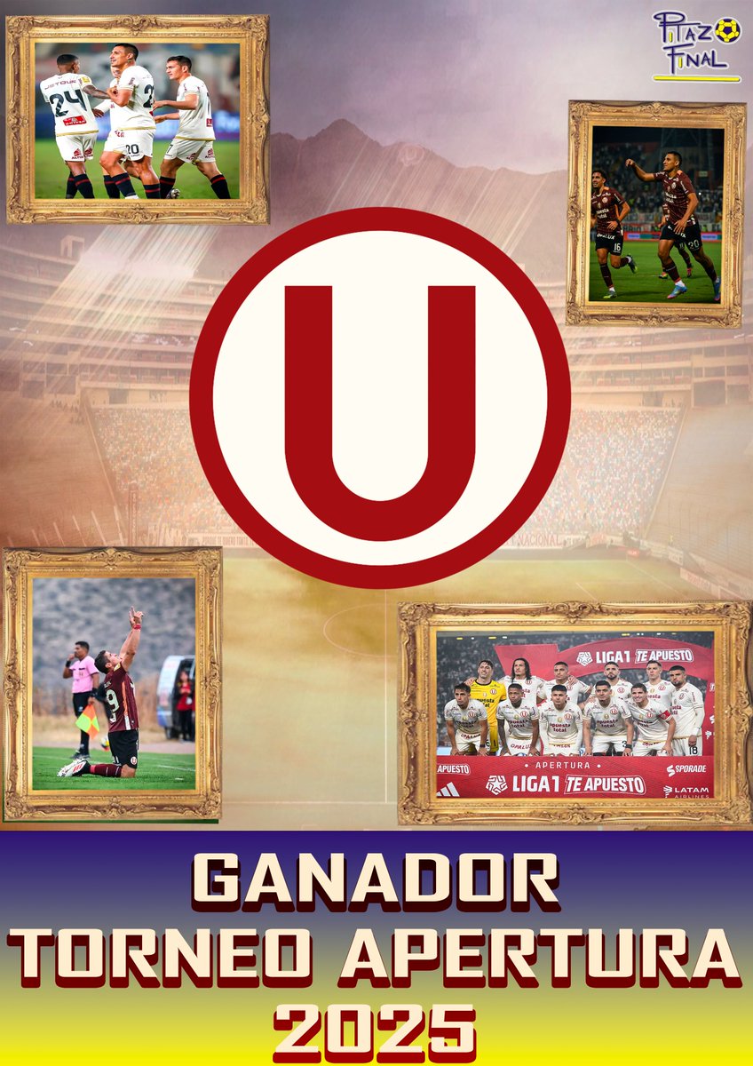 PitazoFinal2023's tweet photo. EL MEJOR DE LOS EQUIPOS
Universitario de Deportes logró ganar el torneo Apertura al empatar 0 a 0 contra Los Chankas CYC. El cuadro de Fossati consiguió ser superior toda la mitad del año y ahora deben prepararse para el torneo Clausura.
#liga1 #universitario #chankas #Apertura https://t.co/lXO0otAVhW