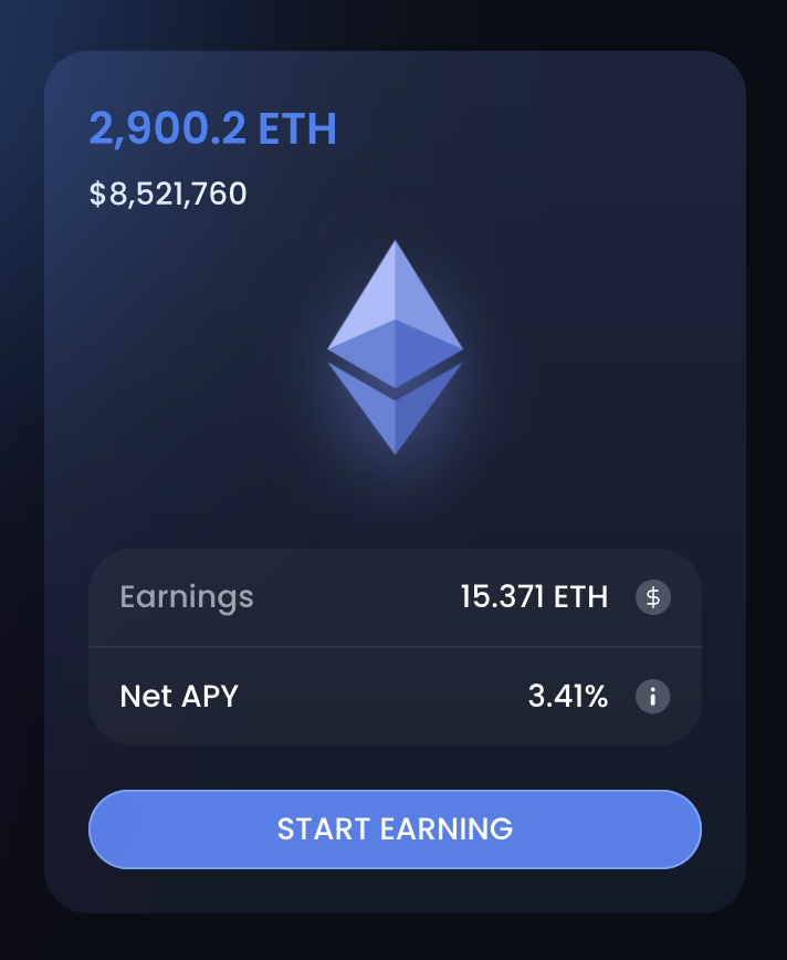 All the Fluid's ETH sits in Fluid ETH Lite vault and it's actually 2900 ETH in total 🌊🌊🌊

fluid.io/lite/1