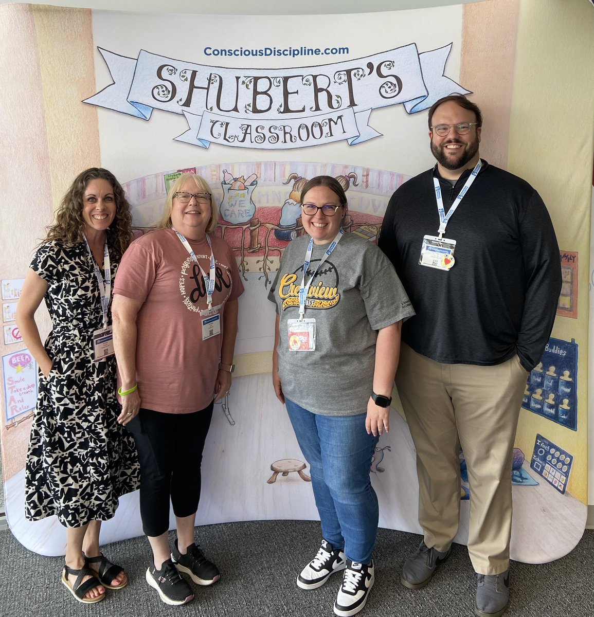 Andrea Johnson (On-dree-uh), Ed.S. (@mrsjohnsonnkc) on Twitter photo What a great full week <a href="/ConsciousD/">Conscious Discipline</a>! We learned, planned, connected, laughed, and dreamed of the possibilities. I can’t wait to see our school family connect and grow with positive intent. <a href="/Crestview_NKC/">Crestview Elementary</a> 🐆 What a great full week <a href="/ConsciousD/">Conscious Discipline</a>! We learned, planned, connected, laughed, and dreamed of the possibilities. I can’t wait to see our school family connect and grow with positive intent. <a href="/Crestview_NKC/">Crestview Elementary</a> 🐆