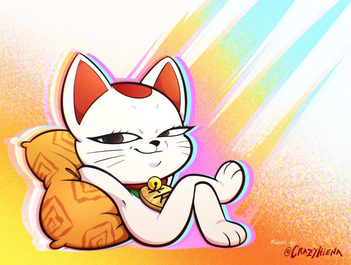 Crazyhiena's tweet image. Guess which anime I'm enjoying right now??✨😼